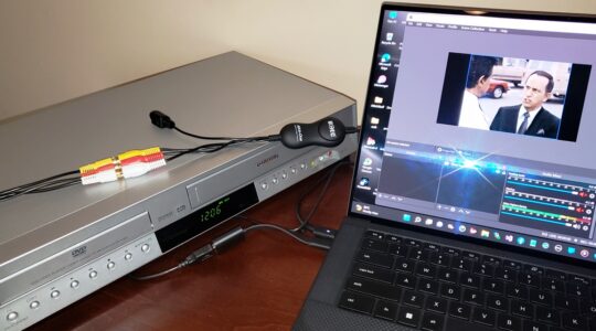 cassettes VHS à un ordinateur